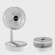 thumbnail image 2 of Mini Ventilador portátil Recargable de Mesa Practiksa RZ03022 3 Aspas potente, 2 of 5