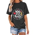 thumbnail image 1 of Fiudx Camisetas para Mujer Blusa de Manga Corta con Cuello Redondo y Pantalón Corto Informal para Mujer a La Moda, 1 of 4