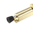 thumbnail image 4 of Uxcell 6.30''x1.1''x1.26'' Door Stopper Brushed Zinc Alloy  Rubber Gold Tone 1pcs, 4 of 5