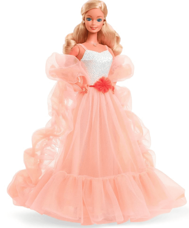 Peaches 'n Cream Barbie Doll, Blonde Hair