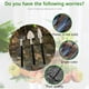 thumbnail image 4 of Juego de 3 Miniherramientas de Jardinería | Pequeñas Herramientas Manuales para Plantas de Interior y Flores En Maceta | Kit de Trasplante con Mango de Madera, Pala y Rastrillo, 4 of 7