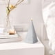 thumbnail image 5 of Vela aromática geométrica en morado, blanco, rosa, azul y gris | Fragancia de larga duración con cera mixta | Decoración elegante para el hogar | Regalo para bodas, banquetes, fiestas y festividades, 5 of 6