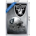 thumbnail image 3 of NFL Las Vegas Raiders – Helmet 20 Wall Poster, 14.725" x 22.375", Framed, 3 of 3