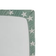 thumbnail image 2 of Modern Fitted Sheet, Stars Pattern on Plaid Pattern Background in Classic Style Simplistic Artwork Print, Soft Decorative Fabric Bedding, Queen Size, Green Grey, by Ambesonne, 2 of 2