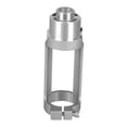 thumbnail image 3 of Adaptador de broca para agujeros cuadrados, herramienta de carpintería de aluminio de 5,9 pulgadas de largo para accesorios de taladro eléctrico de, 3 of 8
