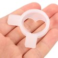 thumbnail image 2 of OUNONA 1Set Ice Cream Machine Nozzles Heart-Shaped White Plastic Replacement Parts For Ice Cream Machines Home Users, 2 of 7
