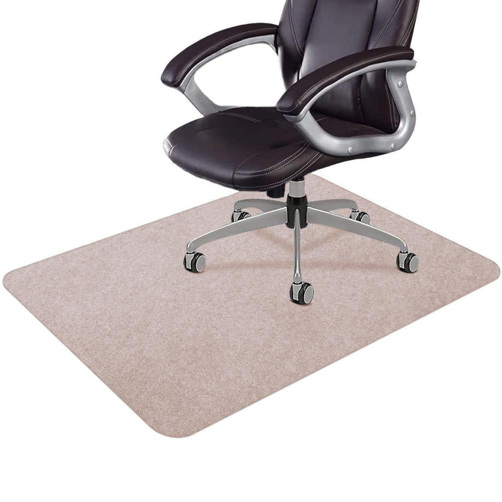 Tapis De Sol Pour Chaise De Bureau 100x120 Cm - Protection Sol Dur, Antidérapant, Pour Gaming Ou Bureau