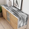 thumbnail image 4 of Grey Ombre Table Runner - 120 Inch Long, Kitchen Dining Table Runner Dresser Scarves, Vintage Simple Abstract Gradient Mottled Farmhouse Decor for Coffee Tables Wedding Party Banquet, 4 of 8