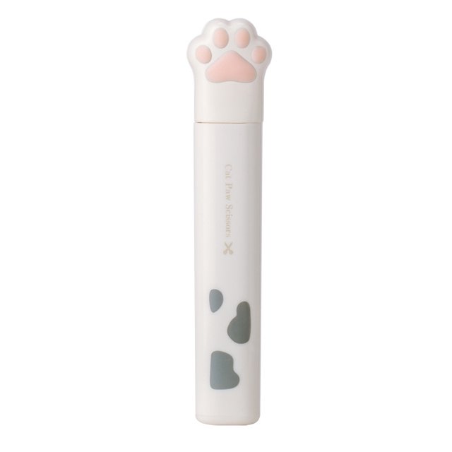 Tijeras con forma de garra de gato, seguras para las manos de los niños, minimáquina cortadora de papel hecha a mano, papelería plegable portátil