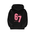 thumbnail image 3 of MAWOTEA Six Seven Boys and Girls Hoodie,Fleece Lined Made From 50% Cotton 50% Polyster,Long Sleeve Design Size 5 Years- Size 12 Years, 3 of 6