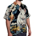 thumbnail image 2 of Tmall Men's Spread Collar Tops, Casual Button Down Shirts for Summer Beach, Printed Short Sleeve Shirts - Unisex, 2 of 6