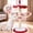 Red, variant on Carousel Interactive Cat Toys for Indoor Cats, Cat Scratching Posts for Indoor Cats Adults with Rotating Top, Cute Cat Scratch Post with Hanging Cat Toys, Large