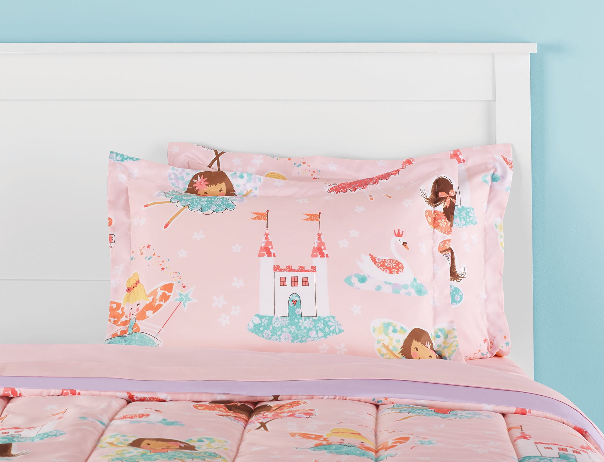 Catherine Lansfield Kids Children's Girls Pink Fairies Duvet Cover Bedroom Range 