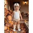 thumbnail image 6 of RUINIXCW Baby Halloween Animal Costume Sleeveless Romper Cartoon Hat Socks, 6 of 7