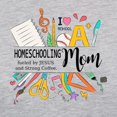 thumbnail image 3 of CafePress - Homeschooling Mom Long Sleeve T Shirt - Womens Baseball Tee, 3 of 4