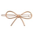 thumbnail image 2 of Soporte de con Pinza de Pelo de Metal Geométrico con Forma de Zulema Pinza de pelo geométrica Bowknot, 2 of 8