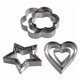 thumbnail image 5 of 9 pcs Stainless Steel Cookie and Biscuit Cutters - Star, Heart, Flower, 5 of 5