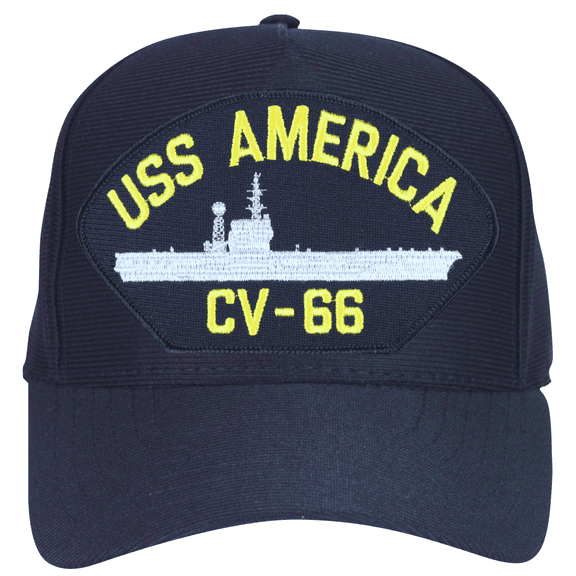USS America CV-66 Ship Ball Cap