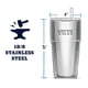 thumbnail image 2 of Vaso YETI Rambler 770 ml de acero inoxidable con aislamiento al vacío, 2 of 6
