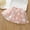 Pink, variant on Girls Tutu Skirt 3D Floral Sequin Tulle Elastic Waist Party Casual Mini Skirts for Kids Beige Size 9