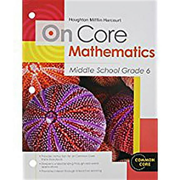 Houghton Mifflin Harcourt on Core Mathem Student Worktext Grade 6 2012, (Paperback)