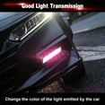 thumbnail image 5 of Xotic Tech Self Adhesive Front Fog Light DRL Tint Vinyl Film, Precut Fog Lamp Light Transmission Stickers Overlay Decal Exterior Decoration Compatible with Honda Accord 10th 2018 2019 2020 (Pink), 5 of 9