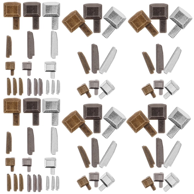 Phenofice 1Jgo Accesorios Para Con Topes De Metal Para Reparación Duradera