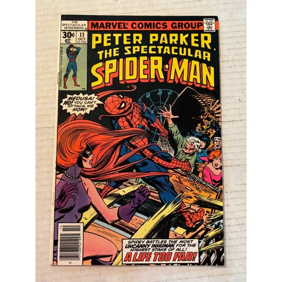 1977 Marvel Peter Parker The Spectacular Spider-Man #11 Comic Book