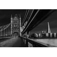 thumbnail image 2 of El Assy, Nader 18x13 Gold Ornate Wood Framed with Double Matting Museum Art Print Titled - London Skyline, 2 of 4