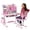 Pink #3, variant on Floseru Talent Star Kids Desk and Chair Set,Adjustable Girls School Writing Study Table,Ergonomic Desk Chair with Large Writing Board Pull Out Drawer Book Stand