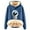 Blue, variant on Y2K Hoodie Women's Long Sleeved Cartoon Dolphin Print Hooded Sweater With Plush Insulation and Loose Fitting Hooded Pullover Women Sweatshirt Black Hoodies Woman (Black,M)