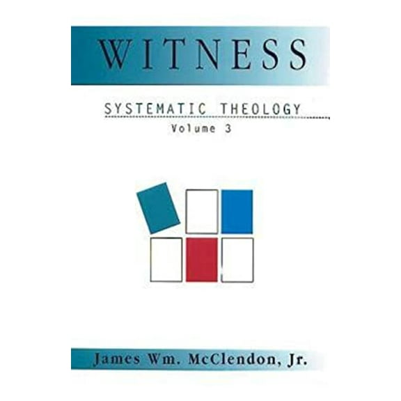 Pre-Owned Witness: Systematic Theology Volume 3 (Paperback) 0687098238 9780687098231