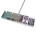 thumbnail image 2 of 104/87 Keys Retro Round Keycaps Double Shot DIY Typewriter Keycap for Backlit Mechanical Keyboard Circular for Key Cap, 2 of 5