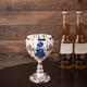 thumbnail image 3 of Copas de vino pequeñas, copas de vino, copa en relieve, elegante copa de vidrio hecha a mano para el hogar como describir, 3 of 6
