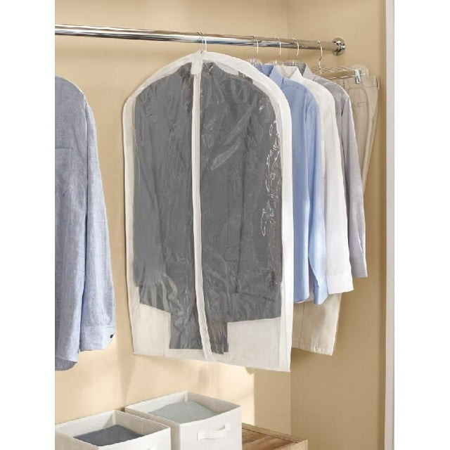 Mainstays Garment Bag, Hanging Clothing Zippered Garment Bag