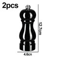 thumbnail image 2 of Salt And Pepper Grinder Set,manual Pepper Mills With Adjustable Coarseness, Refillable Spice Grinders High Quality, 2 of 5