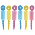 thumbnail image 1 of 6 PCS Hair Care Foam Rollers Sponge Soft Hair Curler Hair Styling Hair Roll Rollers DIY Tools for W, 1 of 5