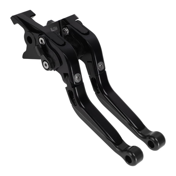 Unique Bargains Short Long Brake Clutch Levers for Honda Rebel300 2017-2022 Adjustable Motorcycle Handlebar Brake Lever Aluminum Alloy Solid Black 1 Pair