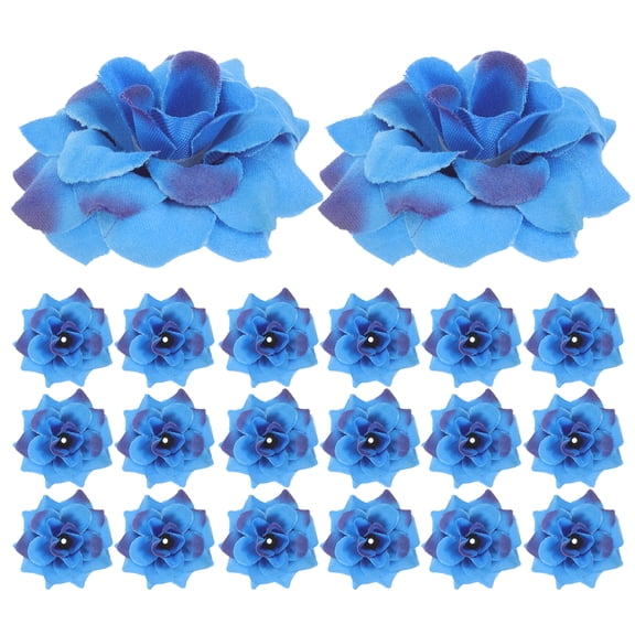 200 Pcs Artificial Rose Flower for Wedding Decor, Bridal Bouquet, Craft, Home Decoration, Fake Flower