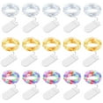 thumbnail image 1 of LINLIN LED String Lights 15 Pack, 2M 20 LED Fairy Lights Battery Operated, Silver Copper Wire Lights for Home Garden Mothers Day Wedding Party Christmas Halloween Bars Clubs Hotels, 1 of 7