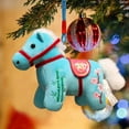thumbnail image 3 of Cute Horse Plush Ornament 2026 Chinese Year of The Horse Statue Mascot Zodiac Feng Shui Decorations for Home Office Store Shop Restaurant Tabletop Decors To Accompany Sleep Gift, 3 of 8