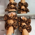 thumbnail image 6 of OAVQHLG3B Wedge Sandals for Women Clearance Women's Sandals Bowknot Roman Flat Slippers Casual Beach Indoor&Outdoor Shoes, 6 of 8