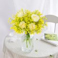 thumbnail image 4 of Flores artificiales N&T Nieting Babys Breath, 10 unidades, amarillas, 4 of 9