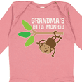 thumbnail image 4 of Inktastic Grandma's Little Monkey Grandchild Boys or Girls Long Sleeve Baby Bodysuit, 4 of 5