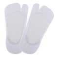 thumbnail image 3 of Calcetines Invisibles para Mujer Sunnimix Corte Bajo Antideslizante para Sandalias Planas Blanco, 3 of 8