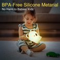 thumbnail image 5 of Luz Nocturna para Niños,Luz Nocturna para Bebés,Luz Nocturna con Enchufe Eléctrico Led Recargable,Lámpara De Noche Táctil,Luz Nocturna Koala Portátil Niña Niño Adulto,Sili De 7 Colores, 5 of 5