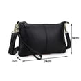 thumbnail image 2 of Small Crossbody Bag for Women Leather Wallet Purses Satchel Shoulder Bags Wristlet Clutch Handbags, 2 of 5