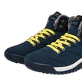 thumbnail image 4 of Botas Hombre Zapatos De Trekking Para Caminar Antideslizantes Tobillo Cálido Impermeable ( 41) Verde, 4 of 9