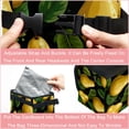 thumbnail image 4 of Pear Foldable Car Trash Can with Lid, Leak-Proof Mini Trash Can, Hanging Storage Bag for Car, 4 of 6