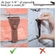 thumbnail image 4 of Pinzas y ganchos de pared de ladrillo maduros para colgar en exteriores, 4 of 7